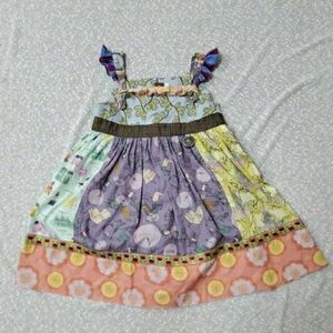 MATILDA JANE Character Counts Broadway Knot Dress Girls size 6 & 4 Sisters HTF